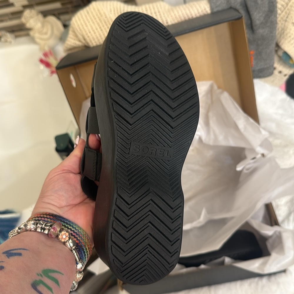 🍓Black Sorel Sandals🍓 - Picture 13 of 16